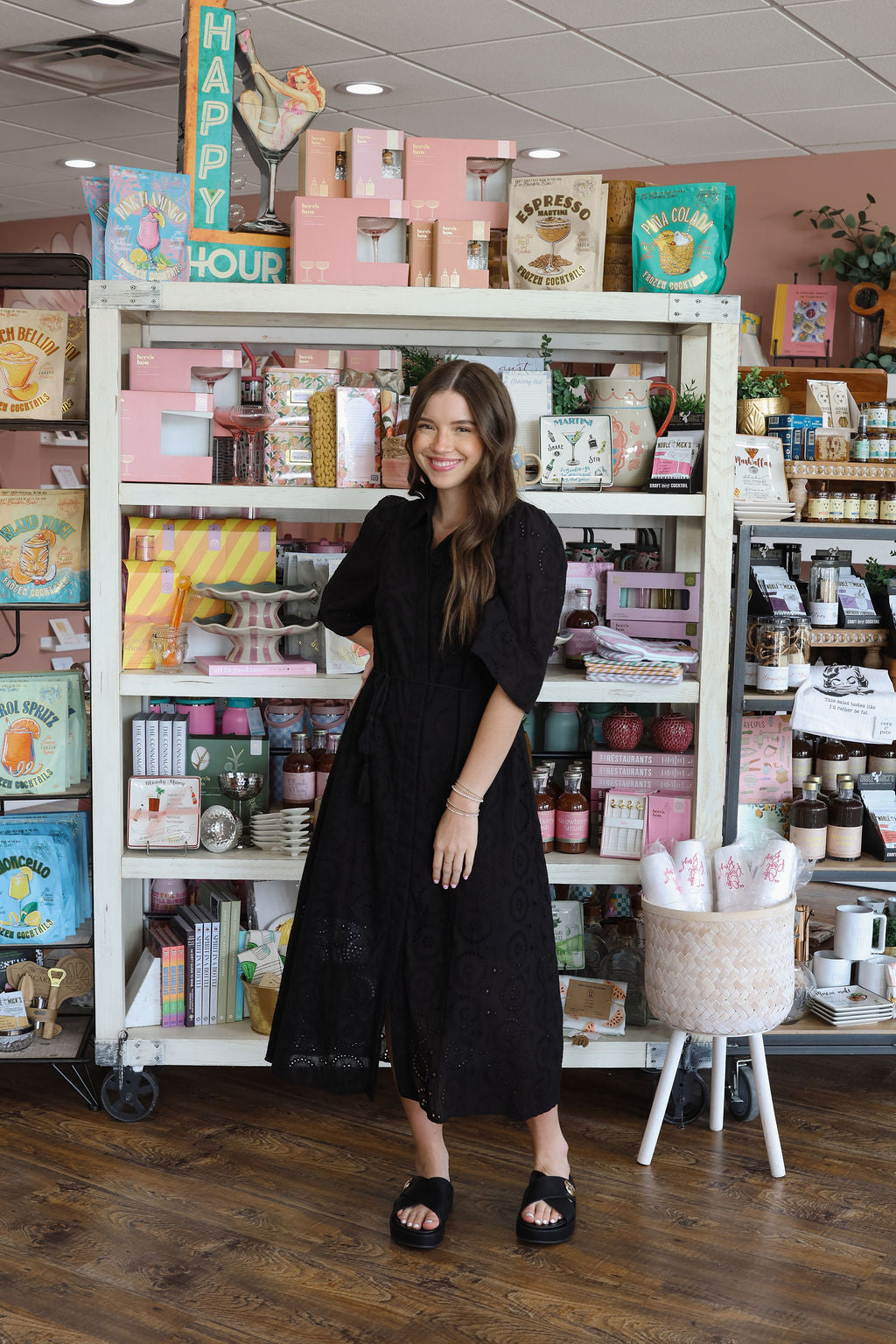 Elizabeth Eyelet Maxi Dress – Card and Cloth