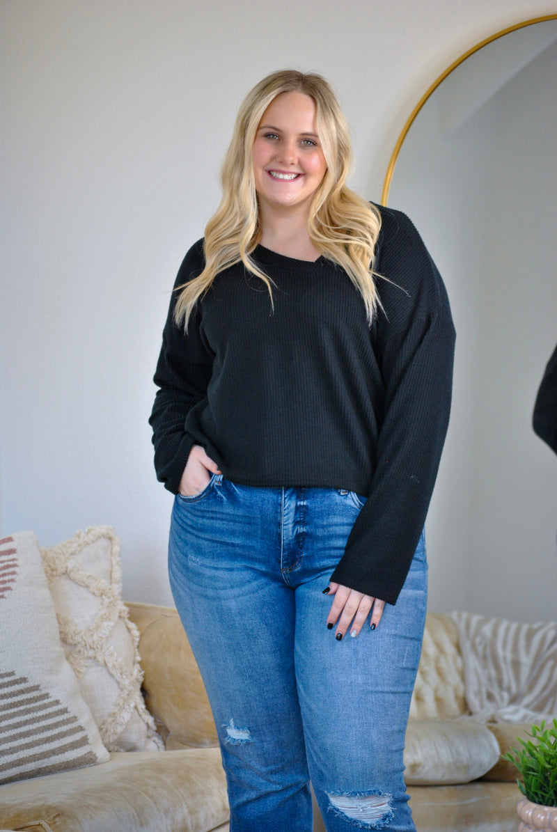 All About Comfort Ribbed Top