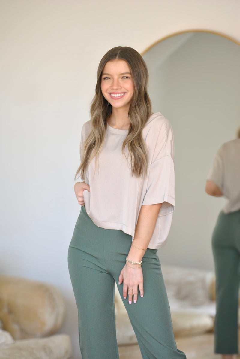 The Stretchy Work Pant - Olive