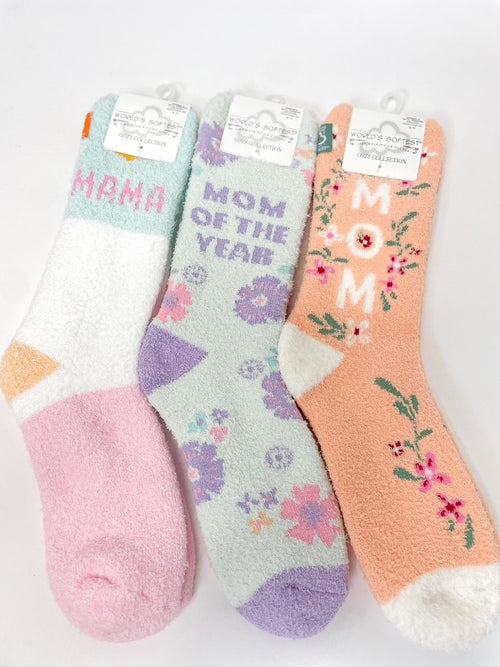 Flower Mom Socks