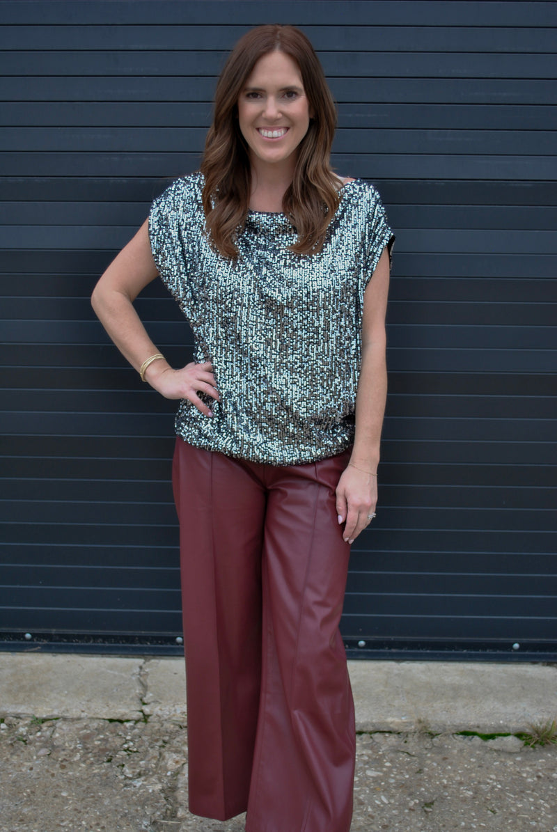 Shimmer All Night Blouse