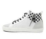 Vintage Havana-Lester Checkered High Top Sneakers