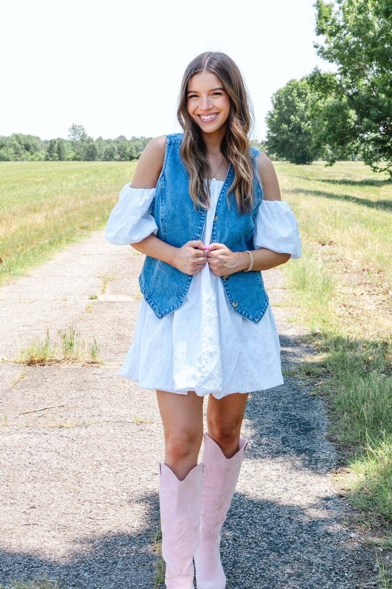 90's Denim Vest