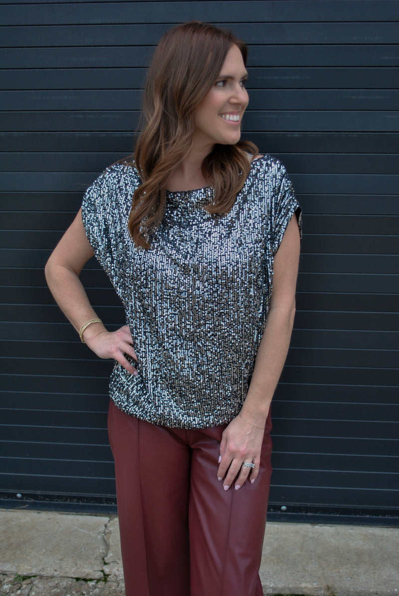 Shimmer All Night Blouse