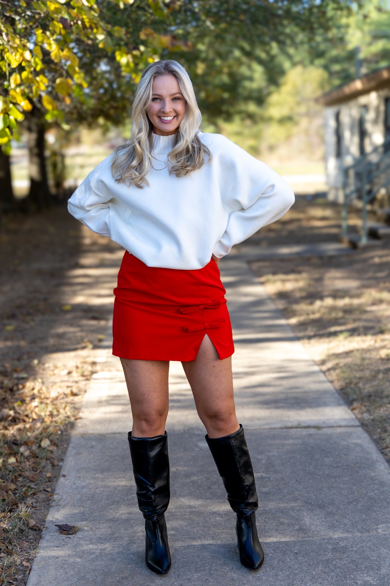 Wrapped In Bows Skirt