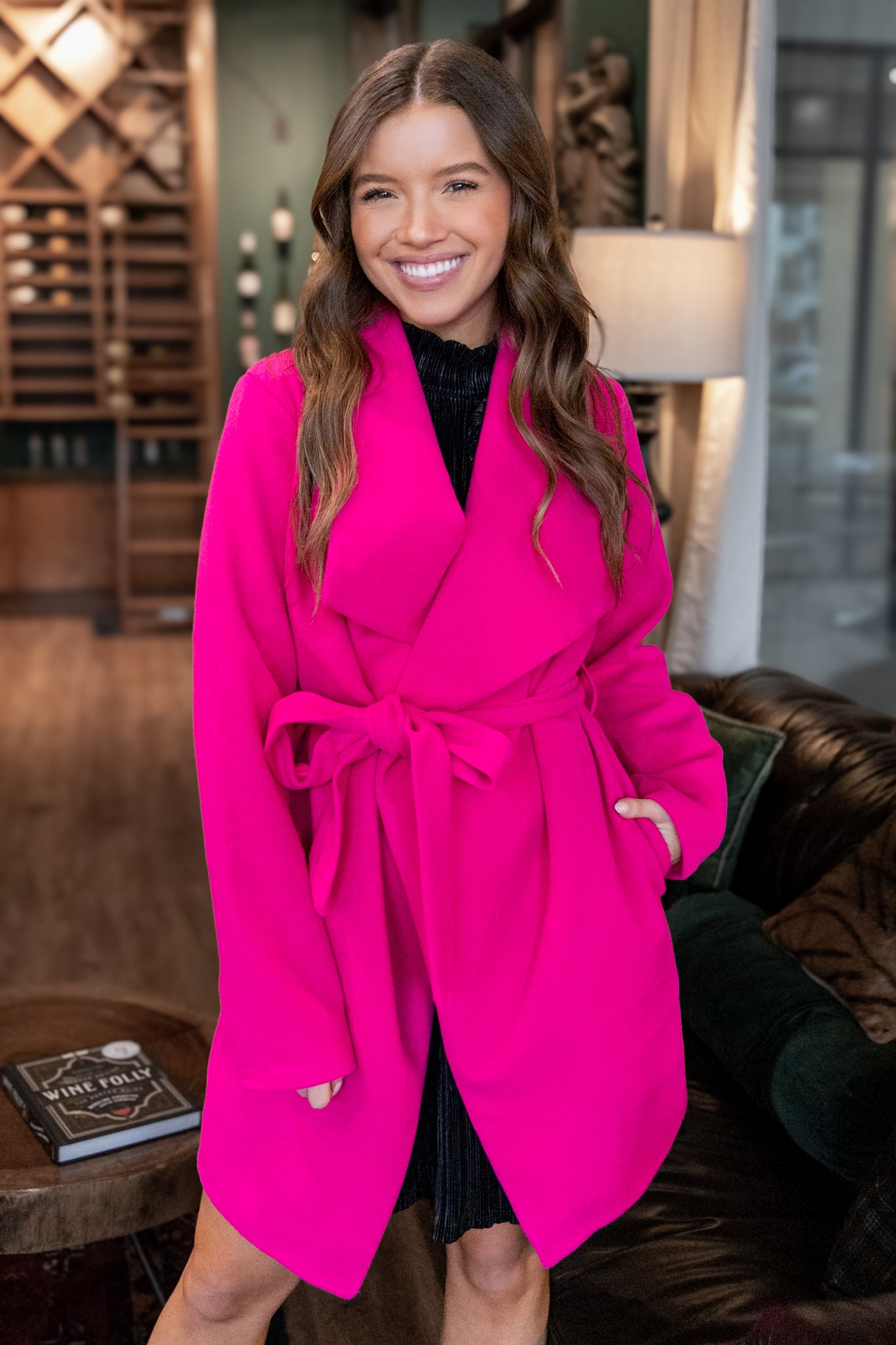 Elle Woods Pink Overcoat