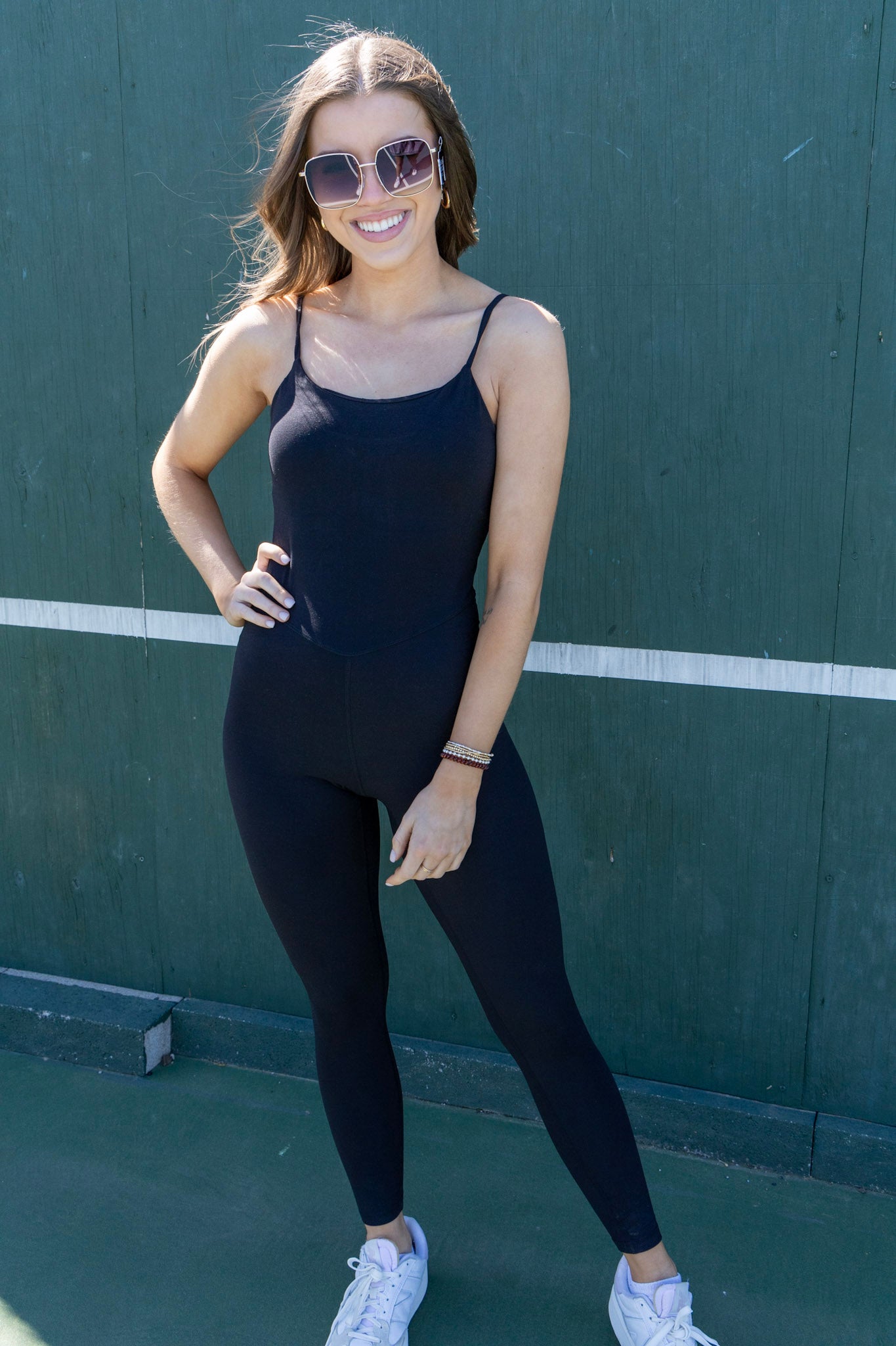 Butter Soft Tight Fit Jumpsuit- Black