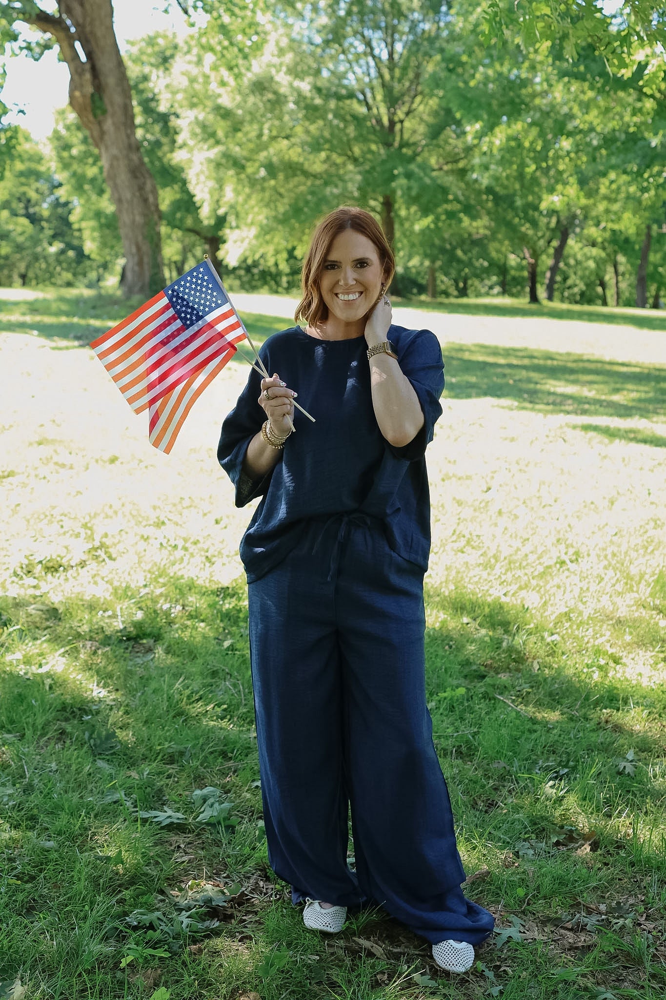 IhKatico Pant - True Navy Mela