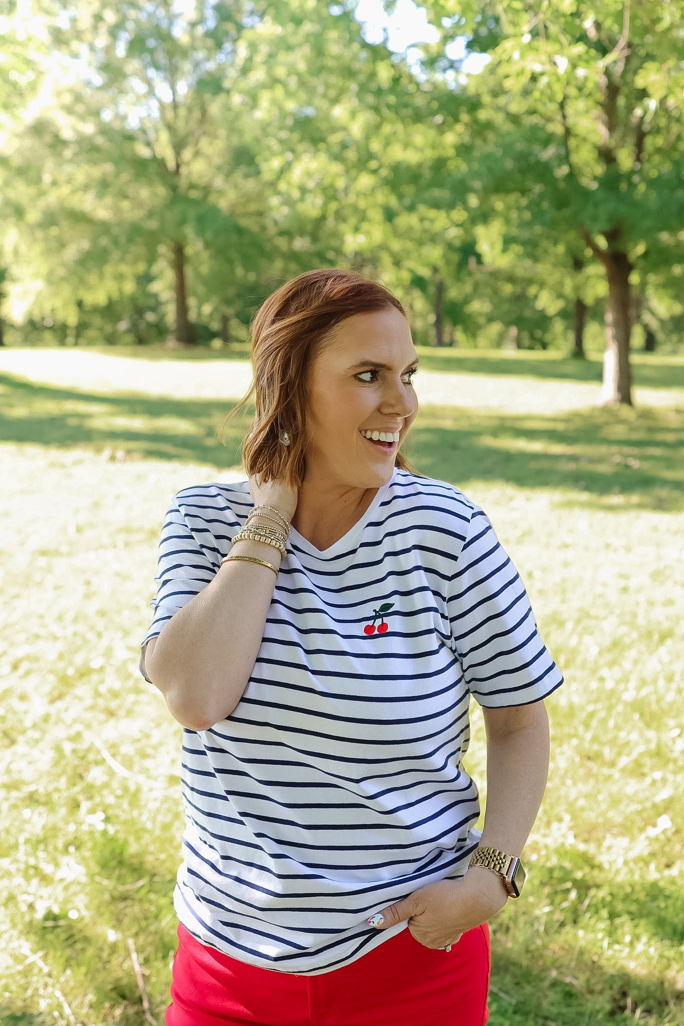 Pandinna Cherise Tshirt - Bright White