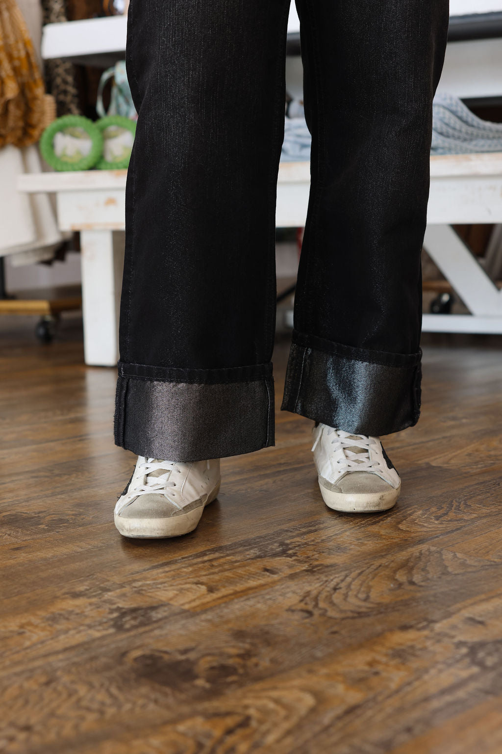 [Dear John] Holly Straight Leg Jean - Black Gem