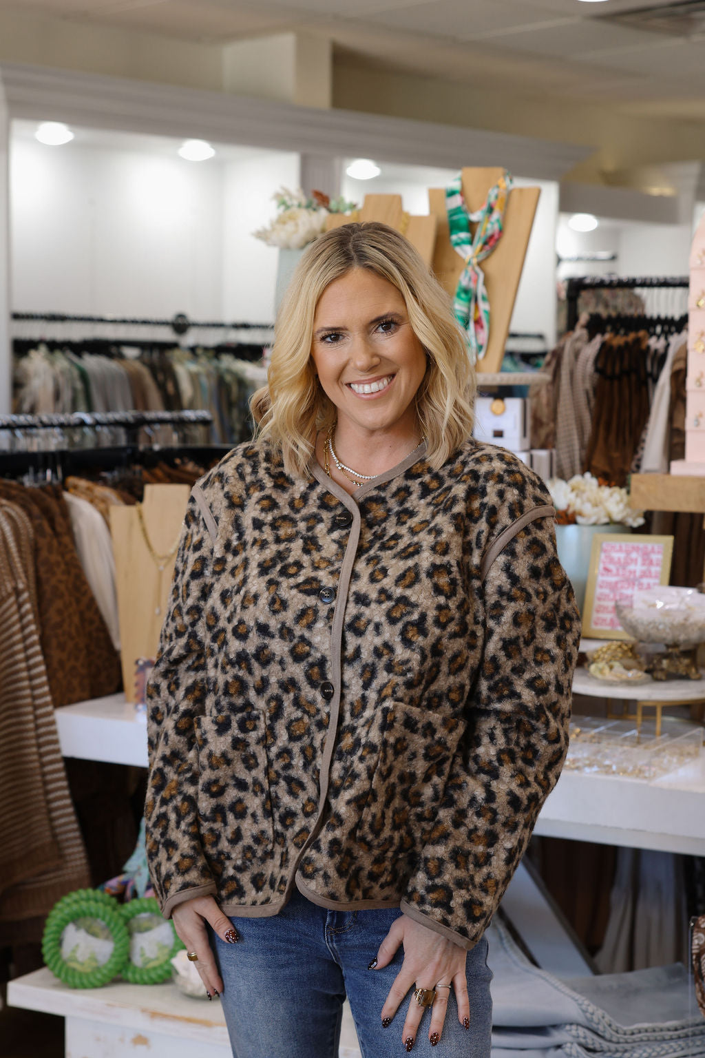 Galleria Cheetah Jacket