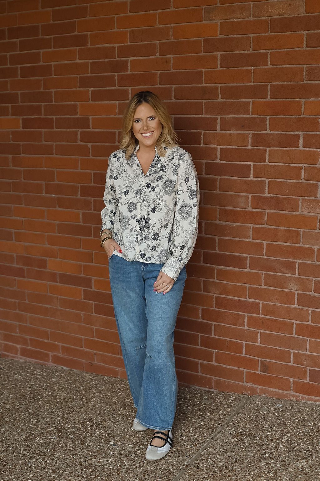 Floral Poetry Top