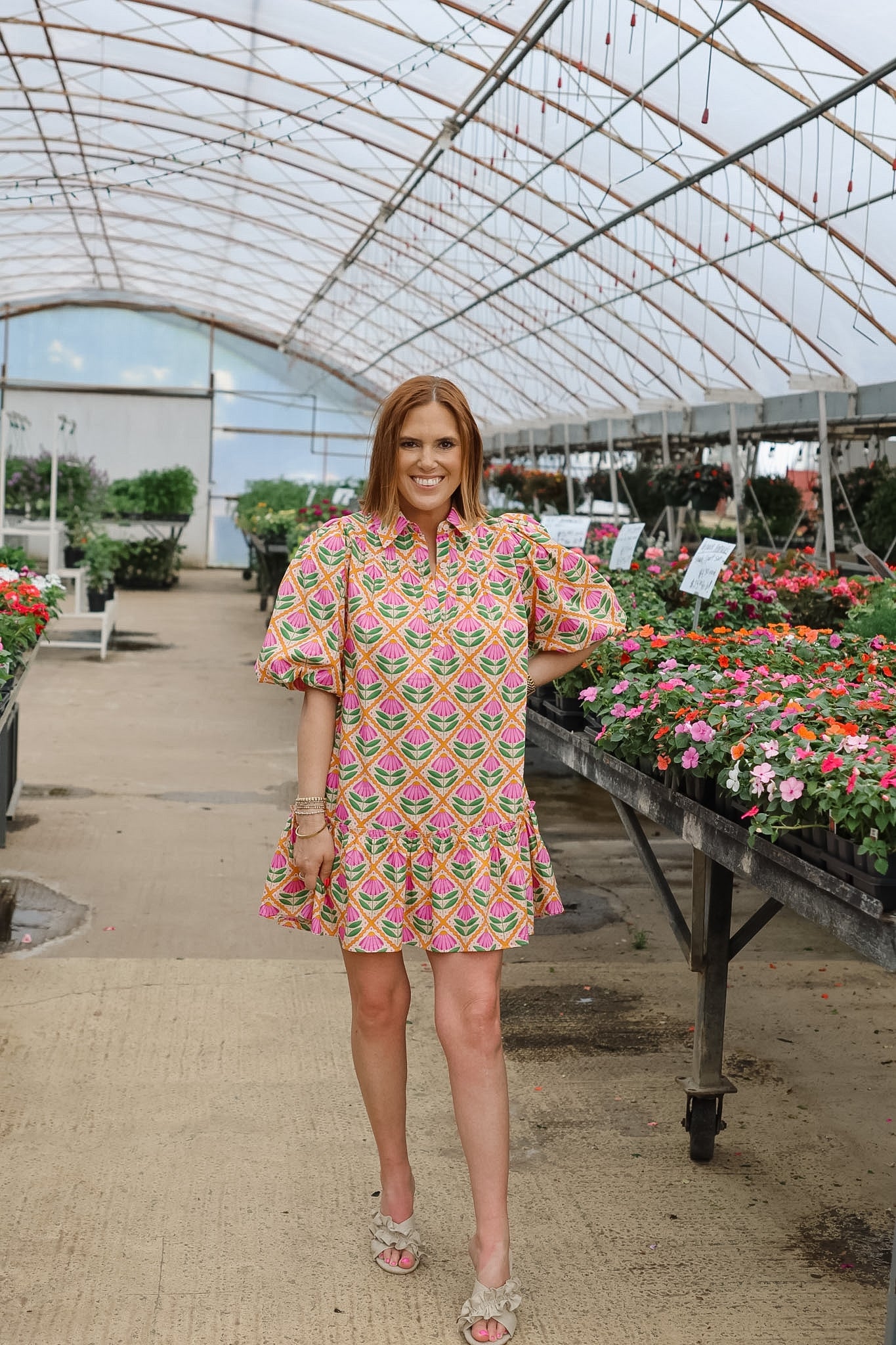 Morgan Mini Dress - Floral Magic