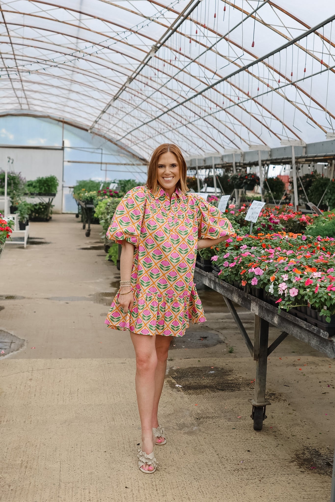 Morgan Mini Dress - Floral Magic