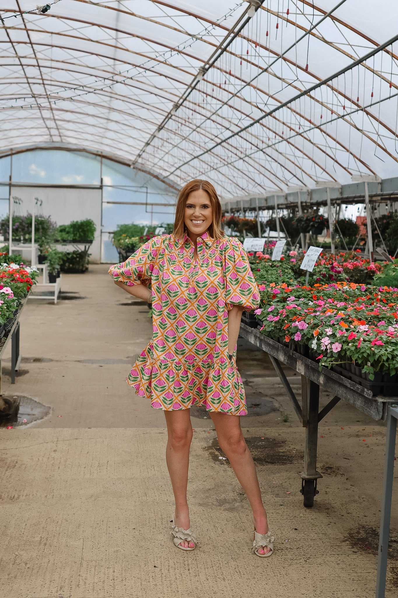 Morgan Mini Dress - Floral Magic