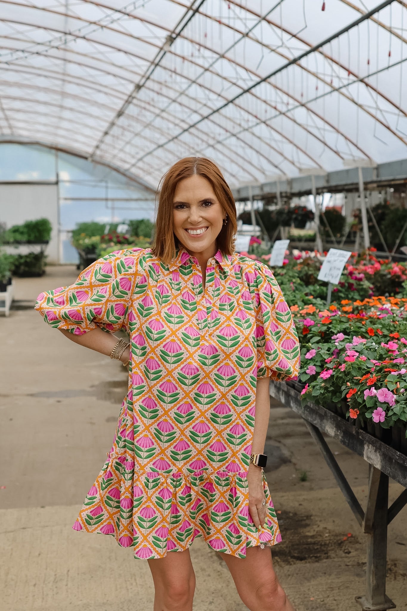 Morgan Mini Dress - Floral Magic