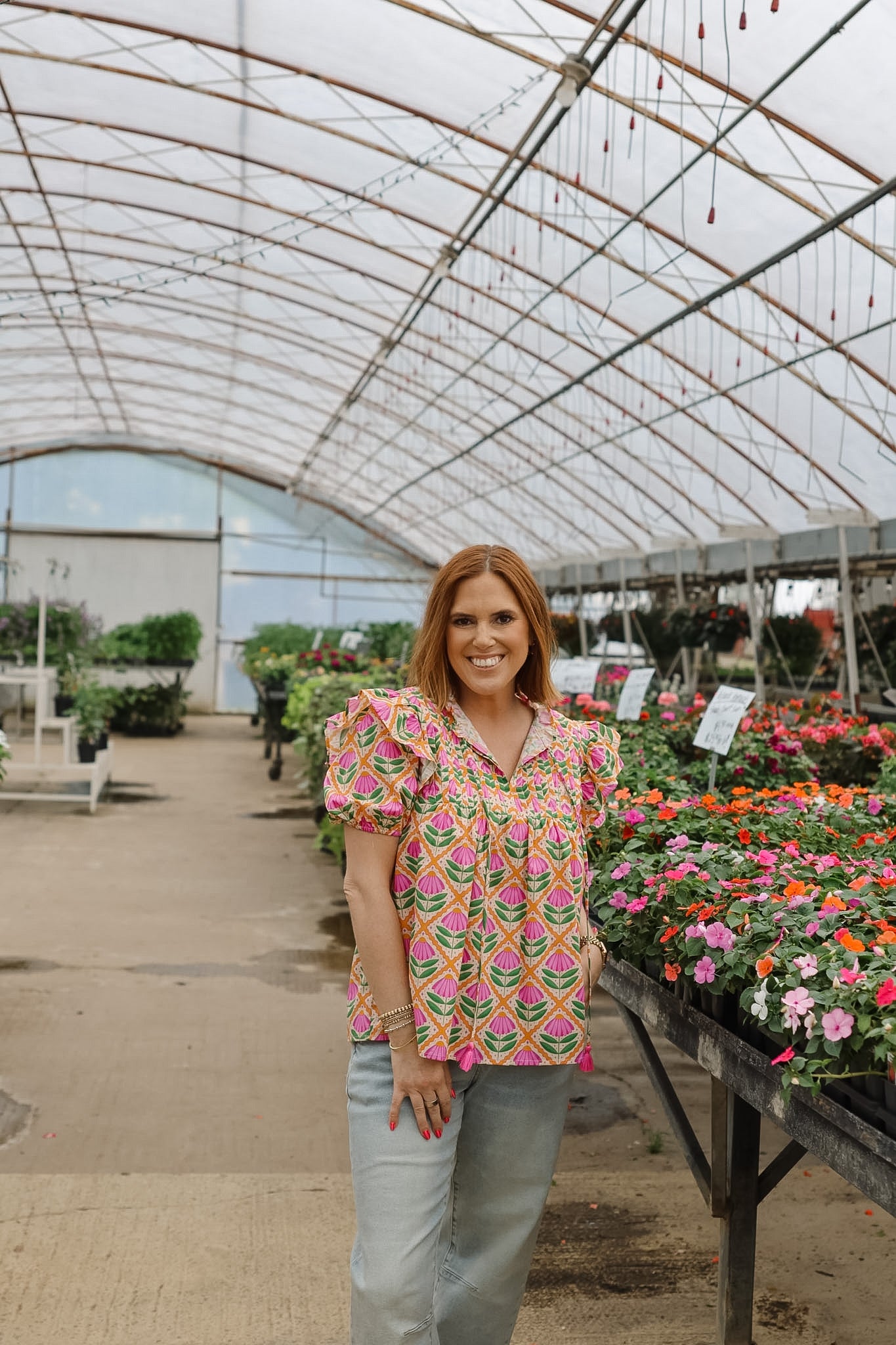 Nora Top - Floral Magic