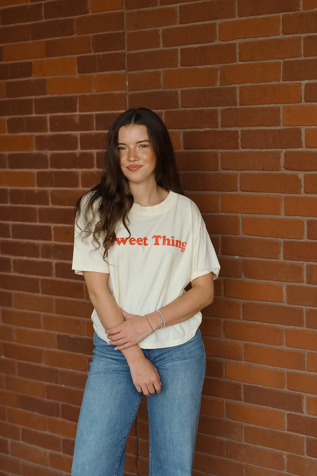 Sweet Thing Wide Crop Tee