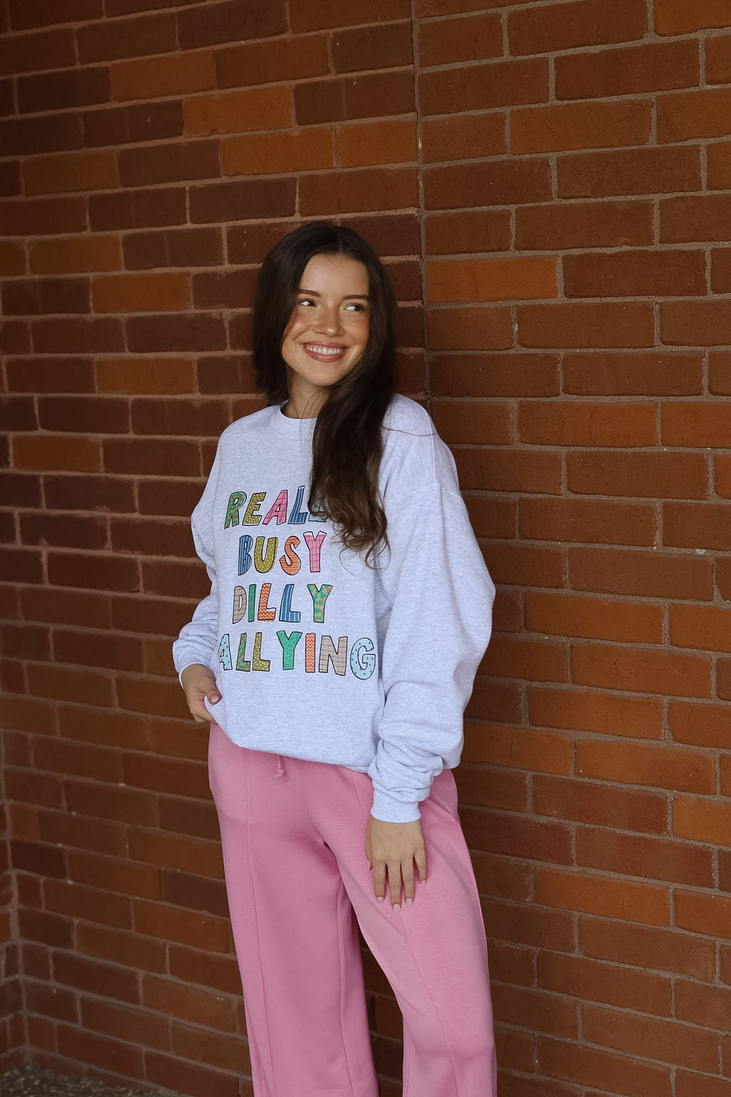 The Way Life Goes Sweatshirt - Ash