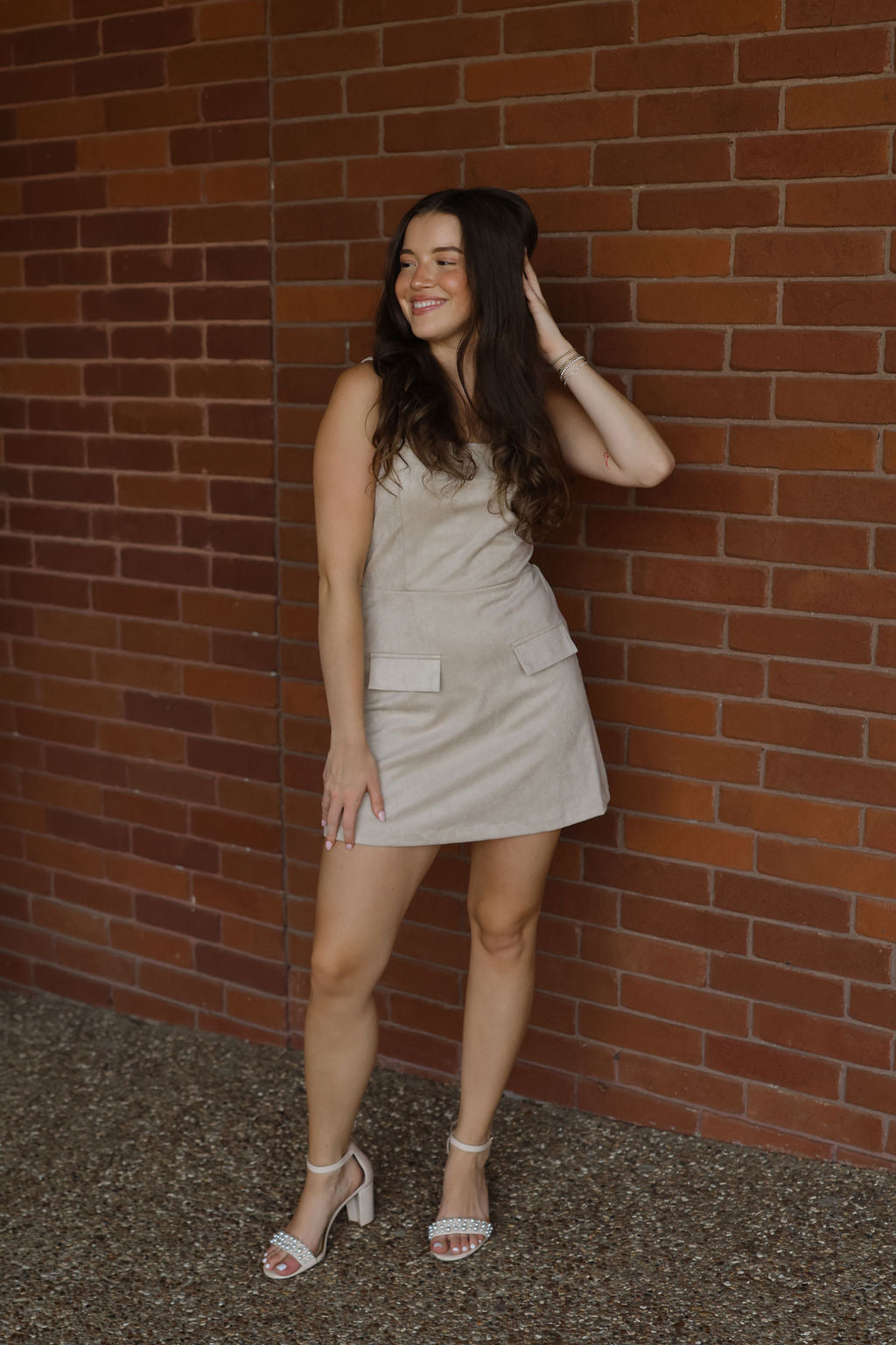 Well Romper - Taupe Greige