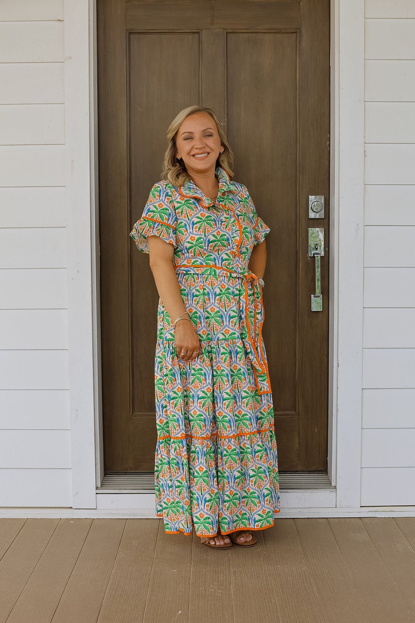 Lena Maxi Dress - Coconut Grove