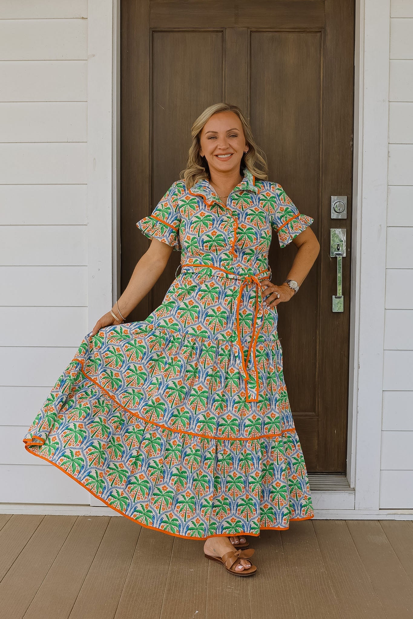Lena Maxi Dress - Coconut Grove