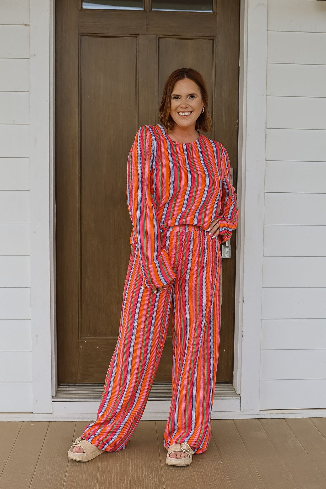 IhLibella Pant - Multi Stripe