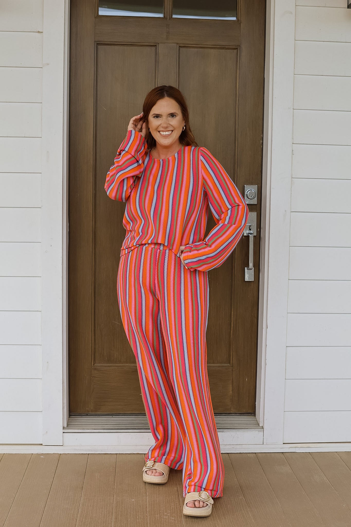 IhLibella Pant - Multi Stripe