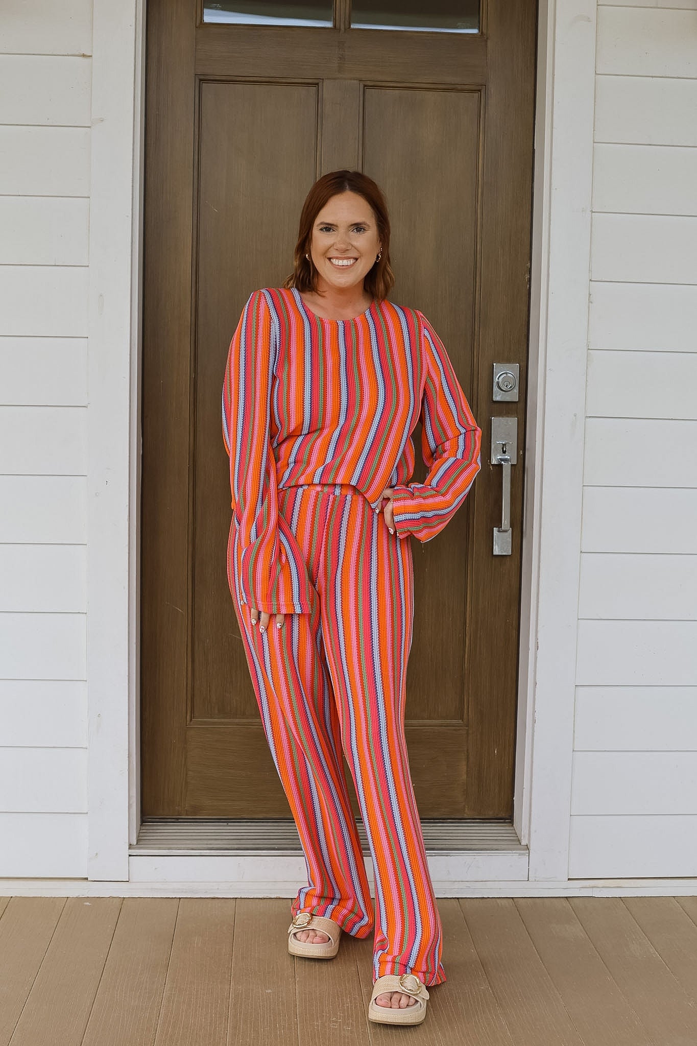 IhLibella Pant - Multi Stripe