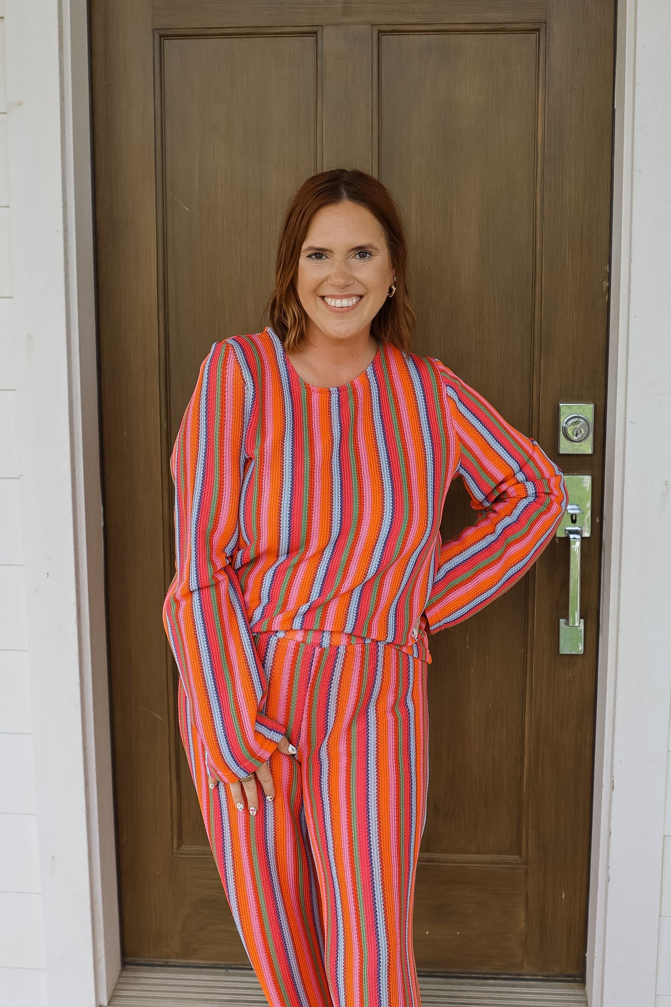 IhLibella Pant - Multi Stripe