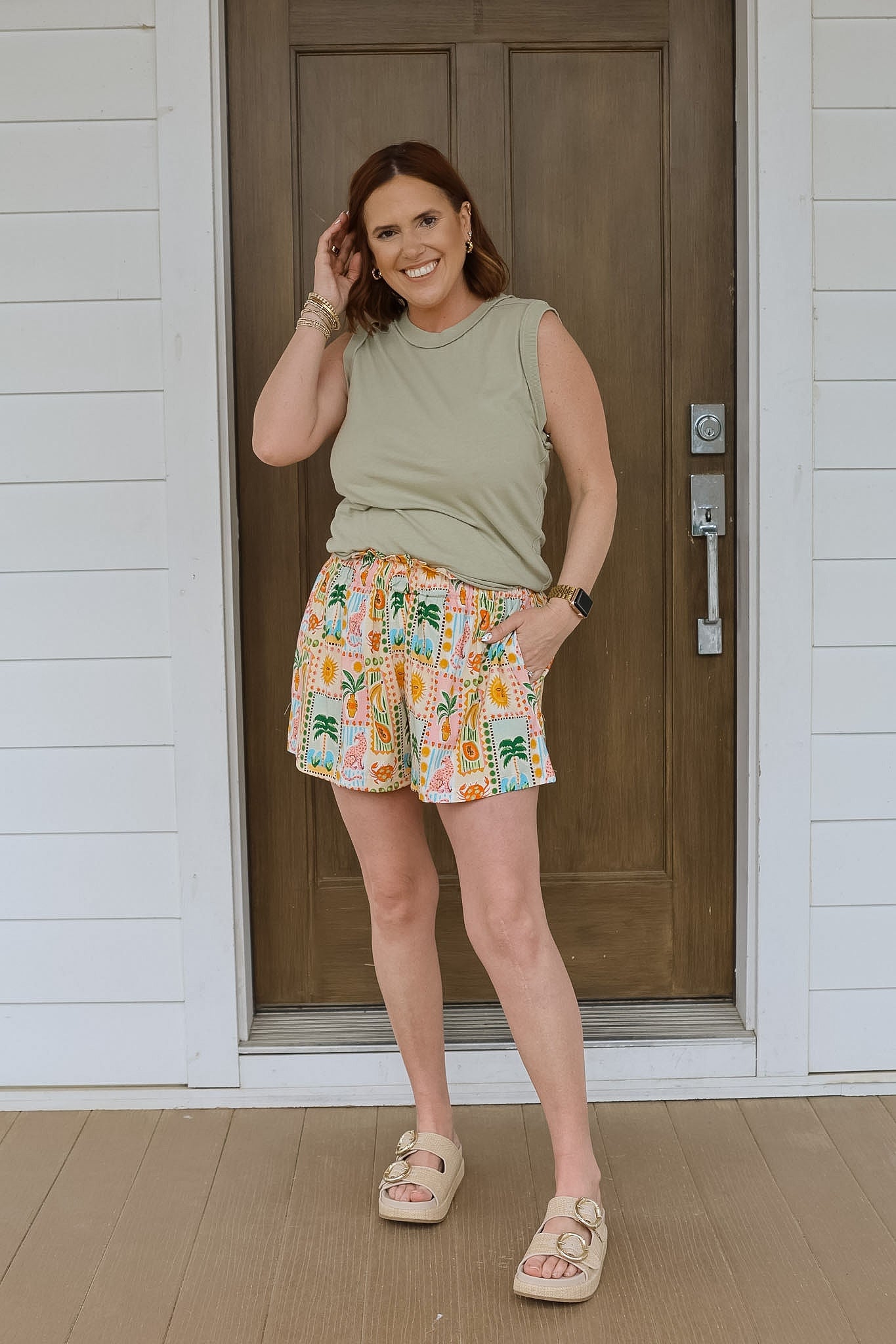 Nicola Shorts - Island Postcard
