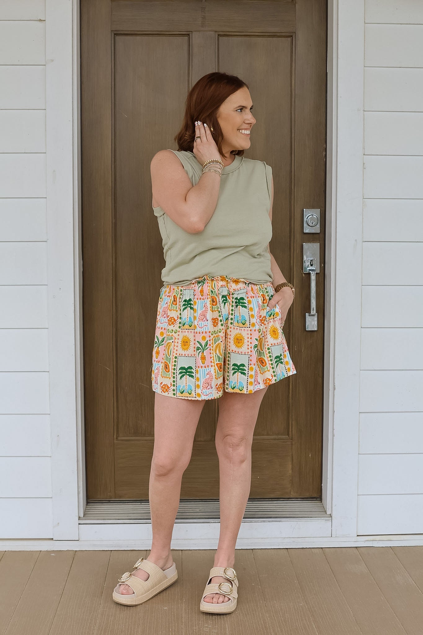 Nicola Shorts - Island Postcard