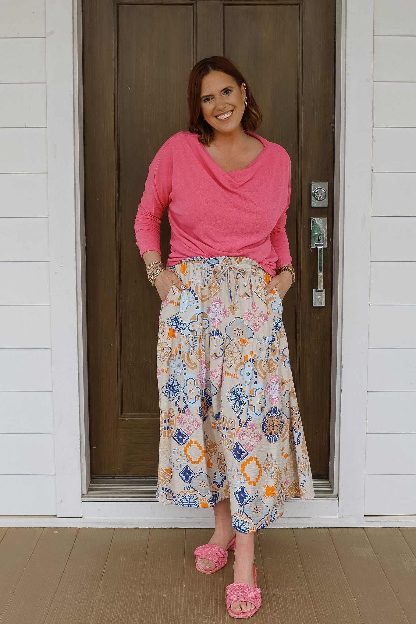 The Anywhere Top - Carnation Pink