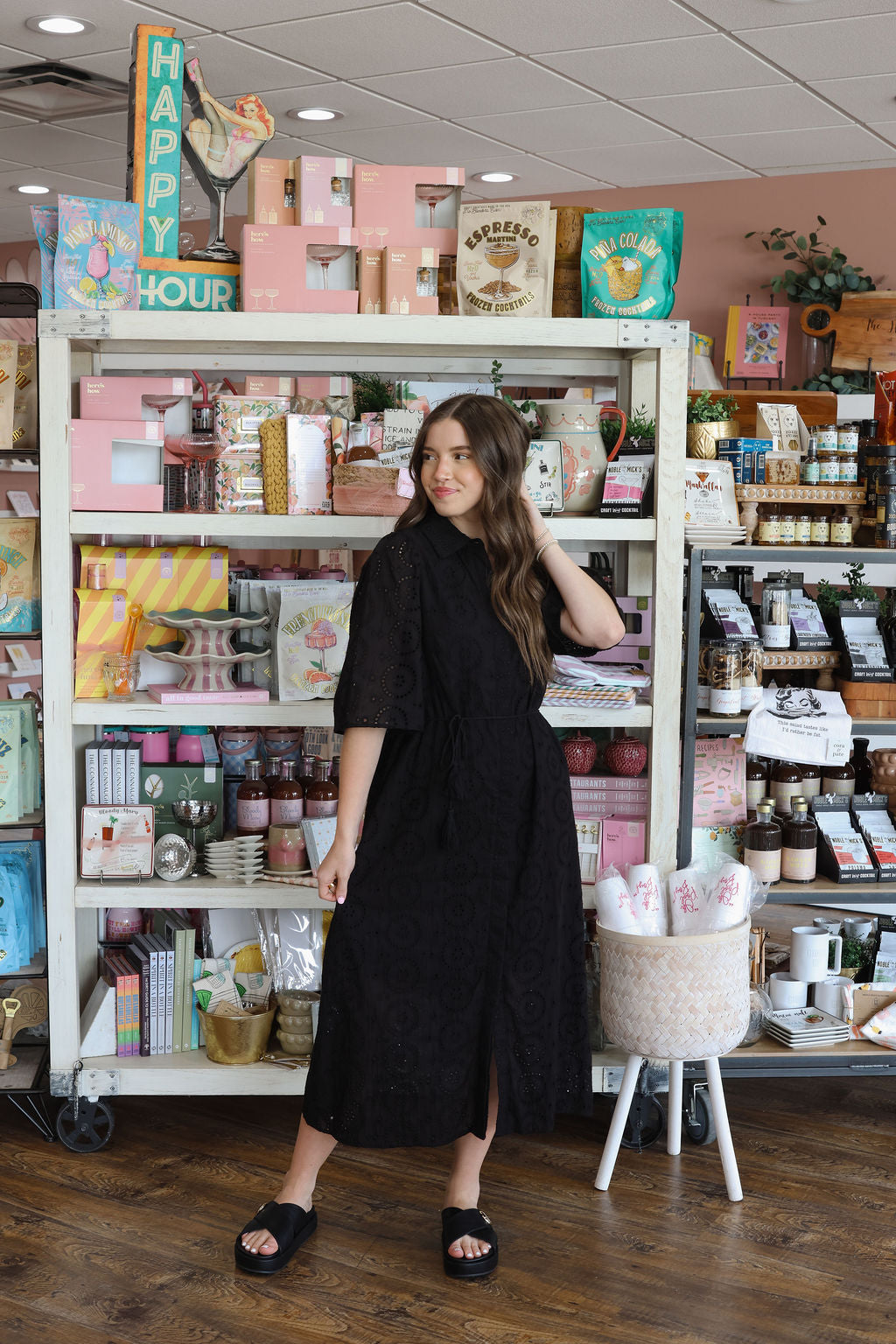Elizabeth Eyelet Maxi Dress