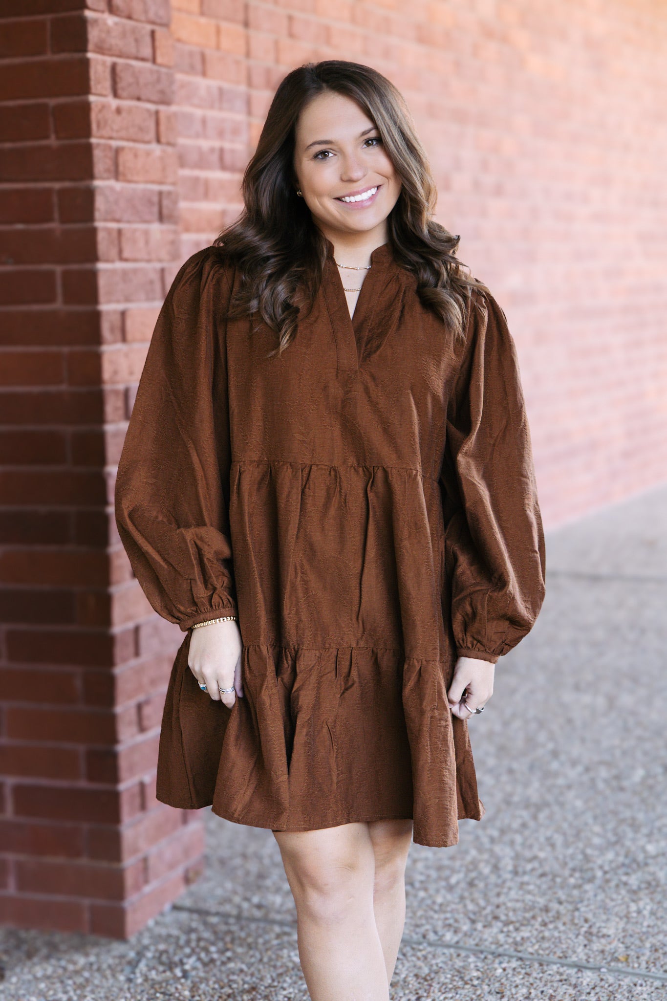 Sarrasin Dress - Brown