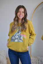 Pink Floyd Sweatshirt- Mustard