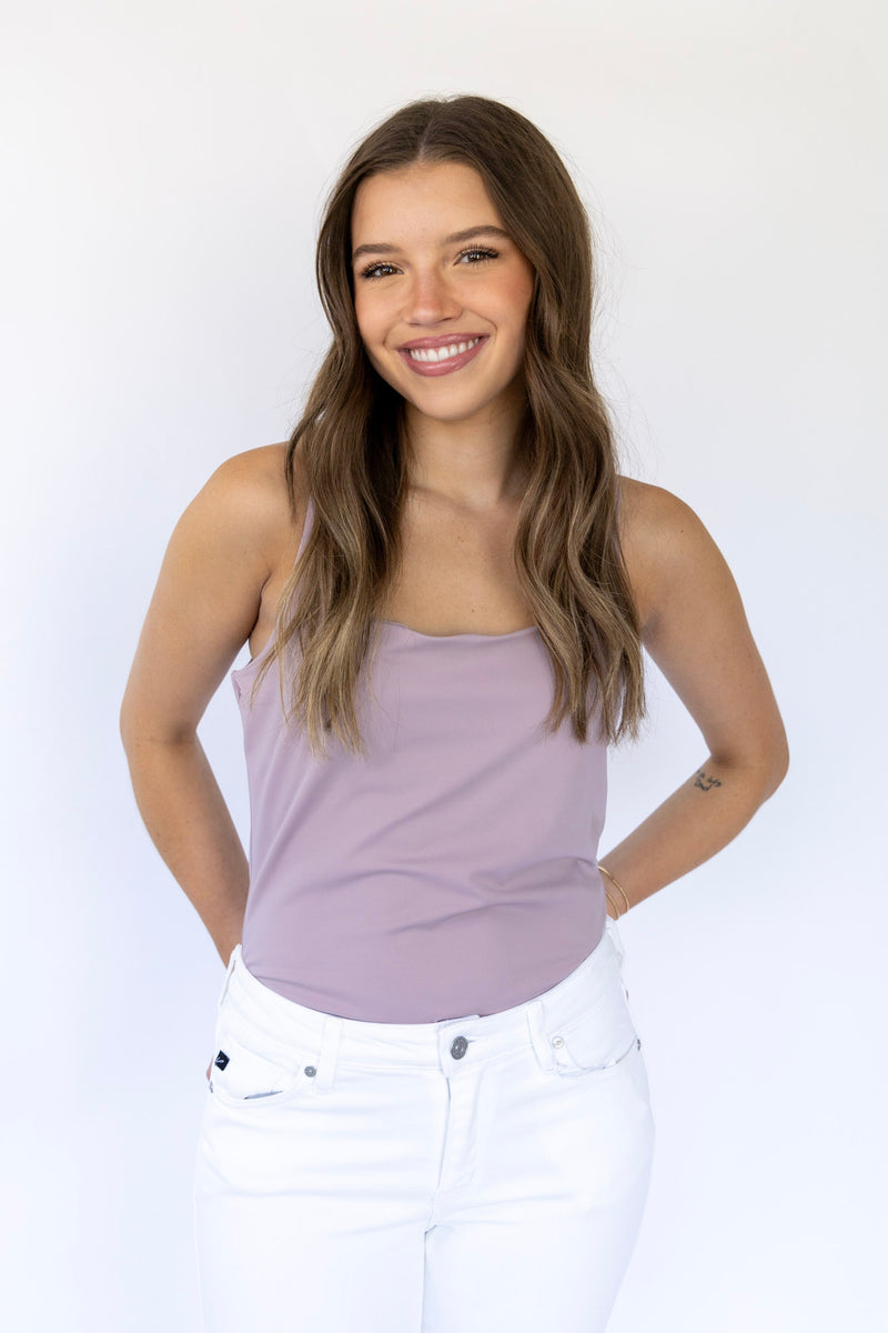 Smoothing Bodysuit- Mauve