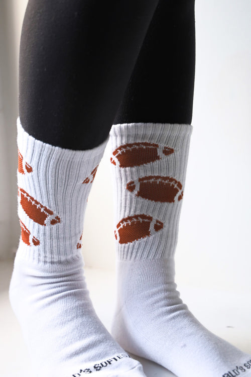 Football Sport Crew Socks