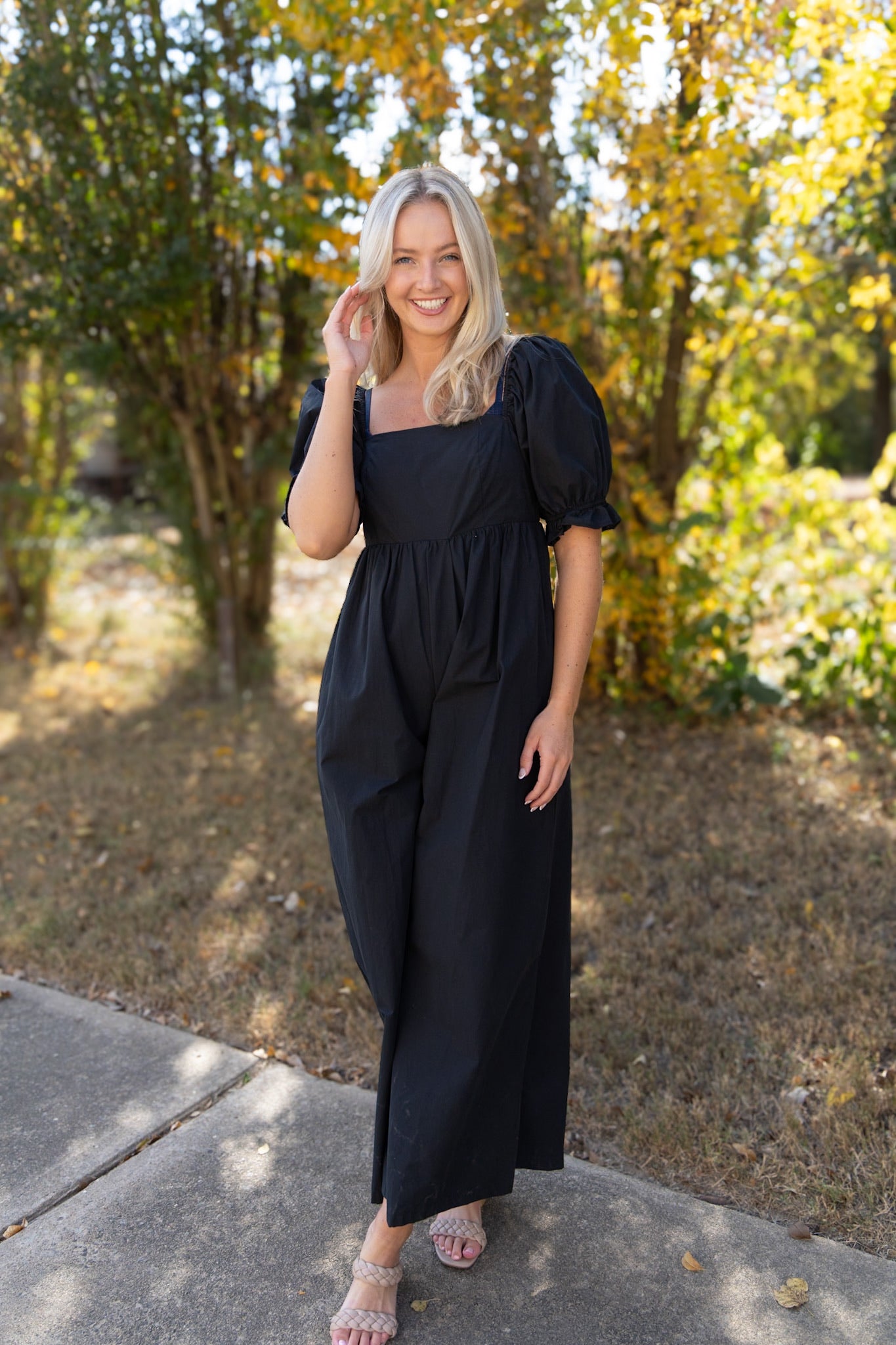 Presley Puff Sleeve Jumpsuit