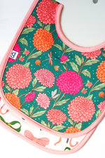 Dahlias Bib Set