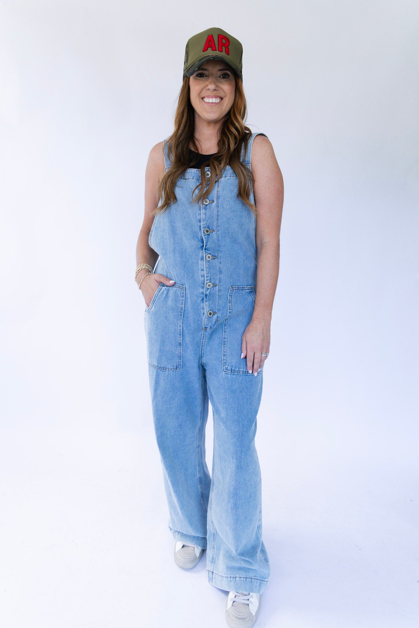 Lorrie Denim Overalls