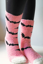 Batty Fall Cozy Crew Socks