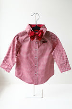 Arkansas Razorback Gingham Shirt