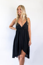 Gipsy Hi-Lo Dress - Black