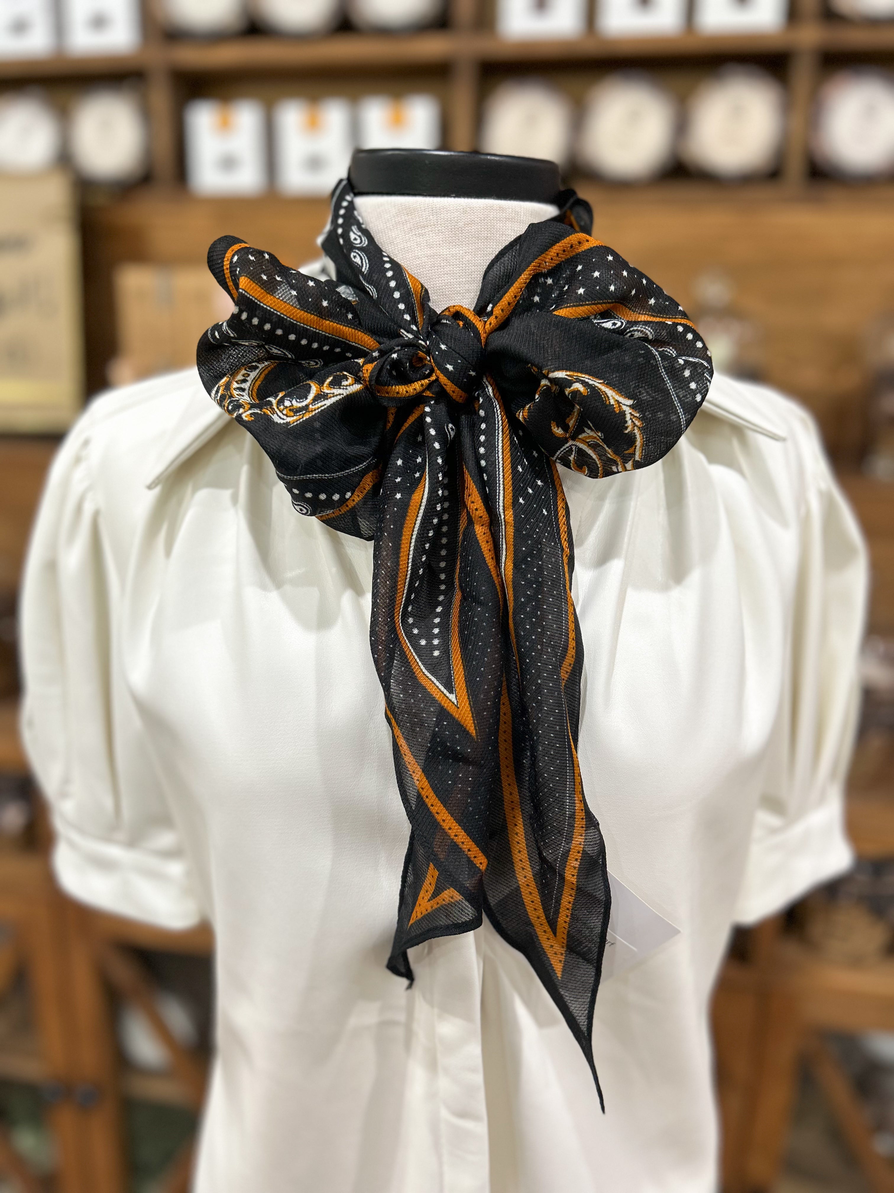 Vintage Key Scarf