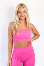 Malibu Seamless Tank - Hot Pink