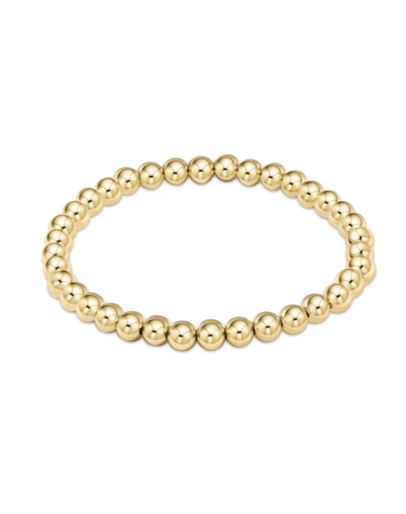 Classic Gold 5mm Bead Bracelet