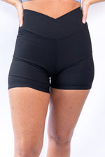 Rocking It Biker Shorts- Black