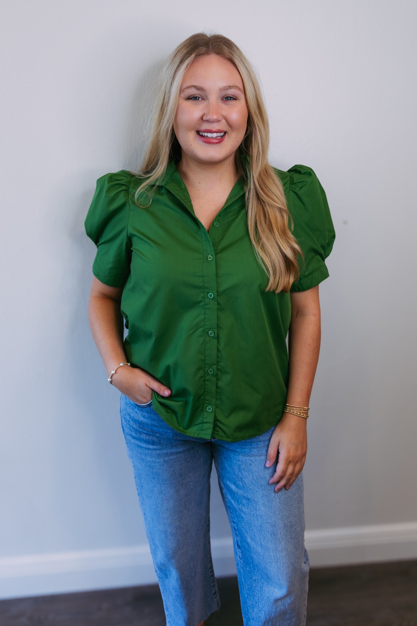 Evie Everyday Top - Green