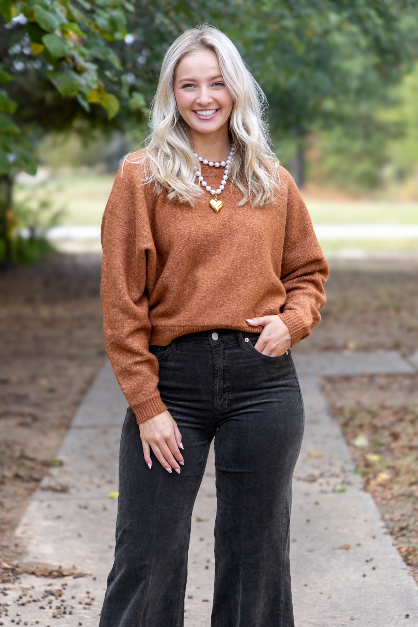 Dream Dolman Sleeve Sweater - Chocolate